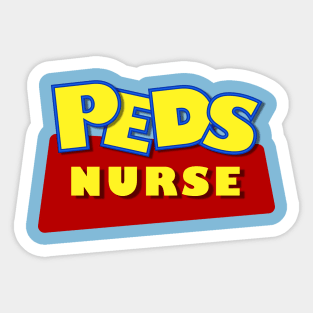 Peds Nurse Sticker